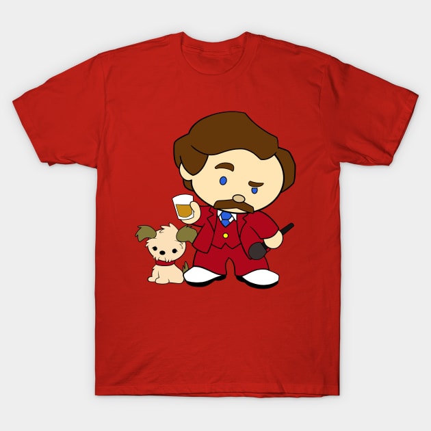 Hello Burgundy T-Shirt by RangerRob